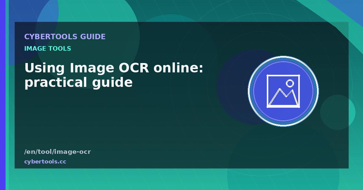 Using Image OCR online: practical guide