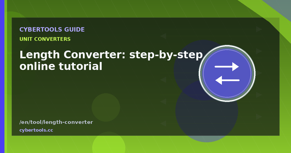 Length Converter: step-by-step online tutorial