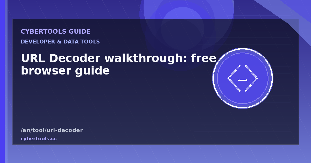 URL Decoder walkthrough: free browser guide